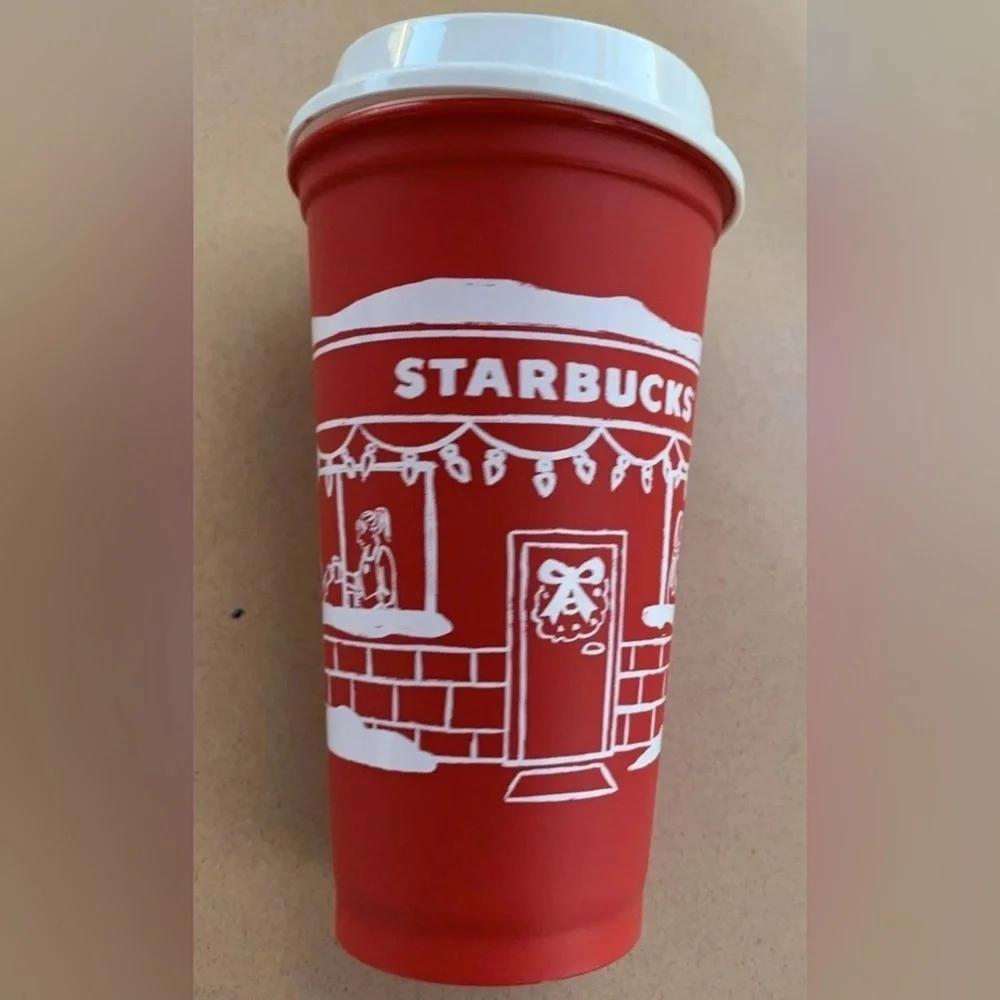 NEW Starbucks Christmas 2025 Red Cup Day 16oz Xmas Holiday New Reusable Coffee